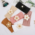 Load image into Gallery viewer, 3Pcs Baby Headbands Newborn Baby Girl Flower Nylon Headbands Soft
