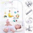 Load image into Gallery viewer, Baby Crib Mobile Bed Bell Rattle Holder 0-12 Months 360° Rotary
