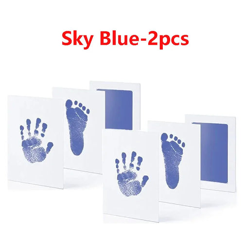 Baby Care Non-Toxic Baby Handprint Footprint Imprint Kit Baby