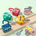 Load image into Gallery viewer, Baby Learning Lock with Key Car Games Montessori Educational Toy
