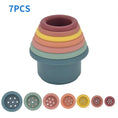 Load image into Gallery viewer, Baby Silicone Hourglass Stacking Cup Montessori Educational Toy
