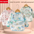 Load image into Gallery viewer, Baby Food Overalls Waterproof and Dirt-proof CHILDREN'S Apron Bib
