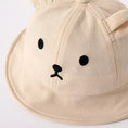 Load image into Gallery viewer, Cute Bear Baby Bucket Hat With Ears Boy Girl Cotton Kids Sun Hat
