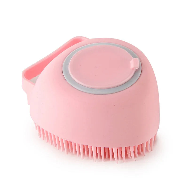 Baby Silicone Shampoo Brush Newborn Kids Washing Hair Tool Bath Mud