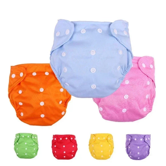 9 Colors Ecological Cloth Diapers Newborn Baby Diaper Reusable