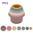 Load image into Gallery viewer, Baby Silicone Hourglass Stacking Cup Montessori Educational Toy
