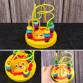 Load image into Gallery viewer, 9 in 1 Wooden Montessori Toys Rattle Bell Drum Column Set Musical
