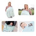 Load image into Gallery viewer, Cotton Mother Cape Blanket Nursing Apron Carseat Stoller Cover
