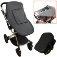 Load image into Gallery viewer, Baby Stroller Sun Visor Carriage SunShade Cover Pram Stroller
