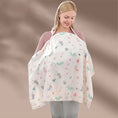 Load image into Gallery viewer, Cotton Mother Cape Blanket Nursing Apron Carseat Stoller Cover
