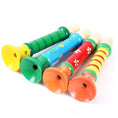 Load image into Gallery viewer, Wooden Trumpet Children Toy Horn Whistle Musical Instrument for Kids
