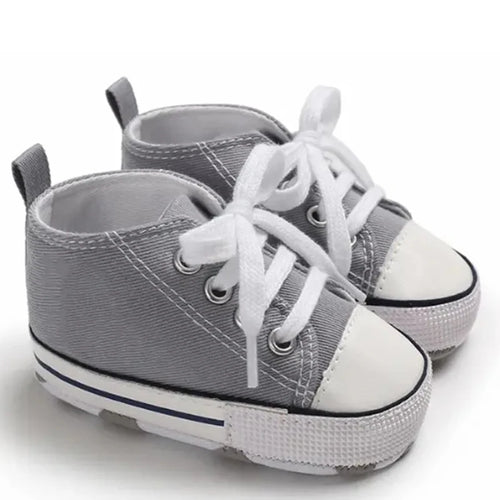 New Baby Shoes Boys Girls Classic Canvas Casual Sneakers Newborn First