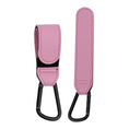 Load image into Gallery viewer, 1/2pcs PU Leather Baby Bag Stroller Hook Pram Rotate 360 Degree
