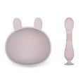 Load image into Gallery viewer, BPA Free 2Pcs/1Set Silicone Baby Feeding Bowl Silicone Dishes for Baby
