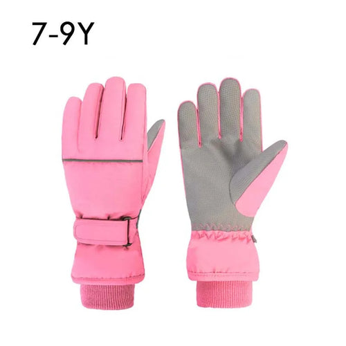 High Quality Kids Ski Gloves Winter Snowboard Snow Children Glove for