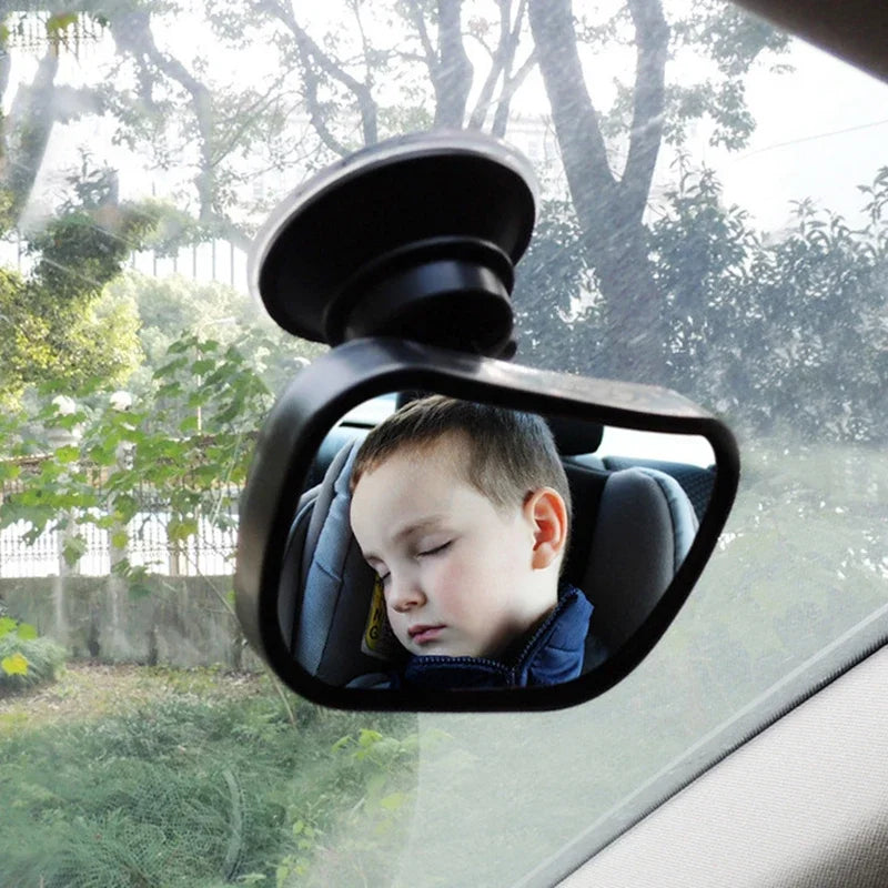 Baby Mirror 2 in 1 Mini Children Rear Convex Mirror Car Back Seat View