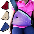 Load image into Gallery viewer, Kids Car Safe Fit Seat Belt Adjuster Baby Safety Triangle Sturdy
