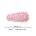 Load image into Gallery viewer, 10/20Pcs Cotton Print Hair Clip Hairpin for Girl Fabric Plaid Mini BB
