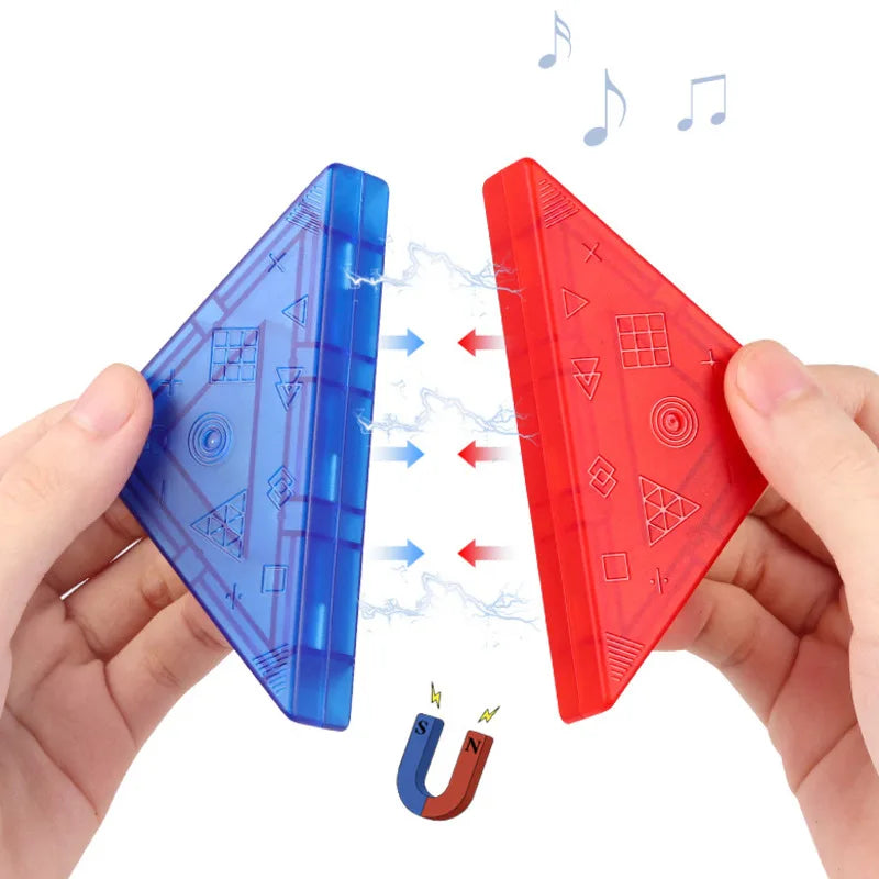 Magnetic Colorful 3D Tangram Jigsaw Toy Kid Logical Thinking Training