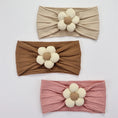 Load image into Gallery viewer, 3Pcs Baby Headbands Newborn Baby Girl Flower Nylon Headbands Soft
