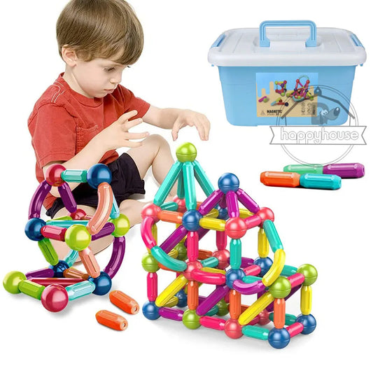 Magnetic Constructor Blocks Set Toys for Kids Magnet Stick Rod