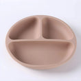 Load image into Gallery viewer, Silicone Tableware Children's Dinner Plate Separate Dinner Plate
