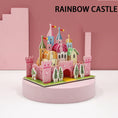 Load image into Gallery viewer, 3D Paper Puzzle Montessori Miniature Houses Funny Carton Construction
