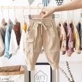 Load image into Gallery viewer, New Cotton Cargo Pants for 2-6 Years Old Solid Boys Casual Sport Pants
