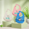 Load image into Gallery viewer, 1pcs Waterproof Baby Bibs Cartoon Dinosaur Printed Kids Bibs
