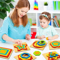 Load image into Gallery viewer, Montessori Shape Sorting Puzzle for Toddlers Baby Infant Preschool
