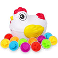 Load image into Gallery viewer, 12 Matching Eggs Montessori Sensory Baby Toys Easter Eggs Chicken
