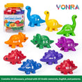 Load image into Gallery viewer, Matching Dinosaur Toy With storage bucket Montessori Toys for Kids
