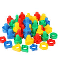 Load image into Gallery viewer, 5 Set Screw Building Blocks Nut Shape Match Puzzle Toys For Children
