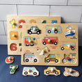 Load image into Gallery viewer, Baby Wooden Puzzles Montessori Toys 1 2 Years Toddler Toys Hand Grab
