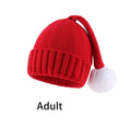 Load image into Gallery viewer, Parent-Child Christmas Hat Big Pompom Mother Kids Knit Beanie Cap
