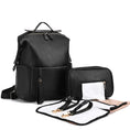 Load image into Gallery viewer, Multifunction Leather Diaper Bags Large Capacity Baby Bags for Baby
