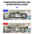 Load image into Gallery viewer, SEAMETAL Wide Angle Convex Rearview Mirror Anti Glare Car Interior
