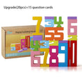 Load image into Gallery viewer, Wooden educational digital blocks, creative puzzles, stacking toys,
