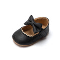 Load image into Gallery viewer, Retro New Newborn Baby Walking Shoes Spring Autumn Solid Color Bow
