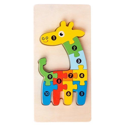 Montessori Wooden Toddler Puzzles for Kids Montessori Toys for