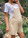 Load image into Gallery viewer, Fashion Hot-Selling Pregnant Women's Solid Color Suspender Jumpsuit
