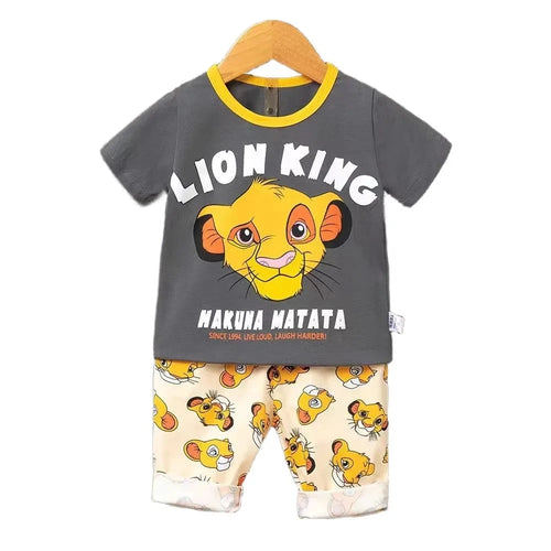 0-4year Girls clothes set kids Clothes Summer Girl T-shirt Shorts