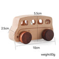 Load image into Gallery viewer, Baby Wooden Baby Toys NO Bpa  Cartoon Car Bus Montessori Toys
