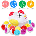 Load image into Gallery viewer, 12 Matching Eggs Montessori Sensory Baby Toys Easter Eggs Chicken
