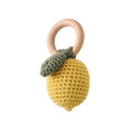 Load image into Gallery viewer, 1Pc Wooden Baby Teether Crochet Elephant Rattle Toy BPA Free Wood
