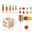 Load image into Gallery viewer, Baby Montessori Educational Math Toy Wooden Mini Circles Bead Wire
