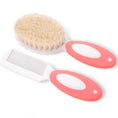 Load image into Gallery viewer, Baby Hair Brush Set for Newborn Toddlers Soft Bristles Cradle Cap
