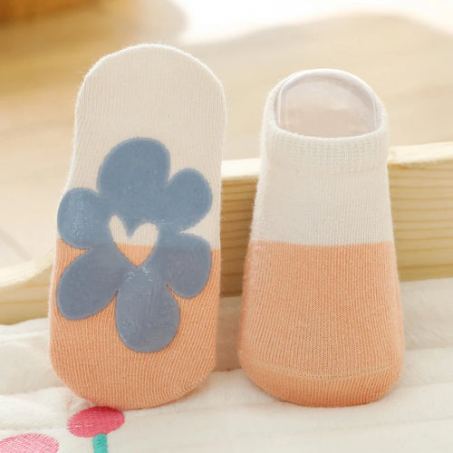 Baby Socks Children Floor Socks Combed Cotton Baby Non-Slip Toddler