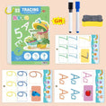 Load image into Gallery viewer, Montessori Drawing Book Reusable Magic Children Practice Copybook
