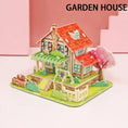 Load image into Gallery viewer, 3D Paper Puzzle Montessori Miniature Houses Funny Carton Construction
